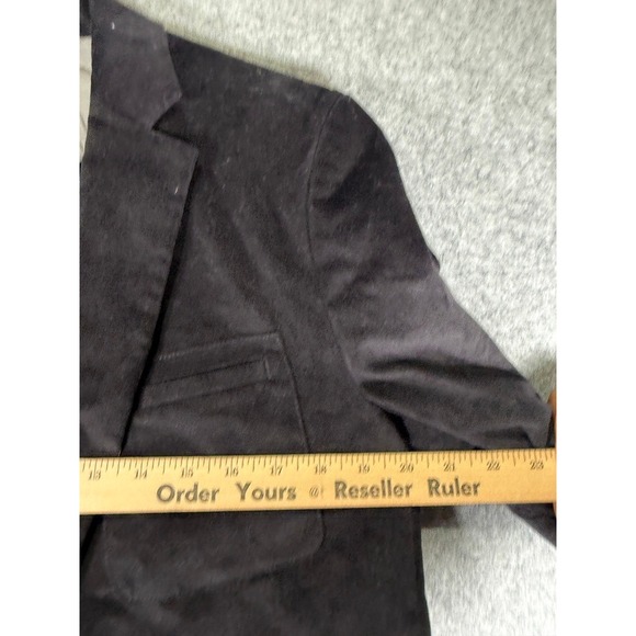 Armani Exchange Mens Black Velvet Blazer Sport Coat L6K651TZ Slim Fit Small NWT - Picture 5 of 8
